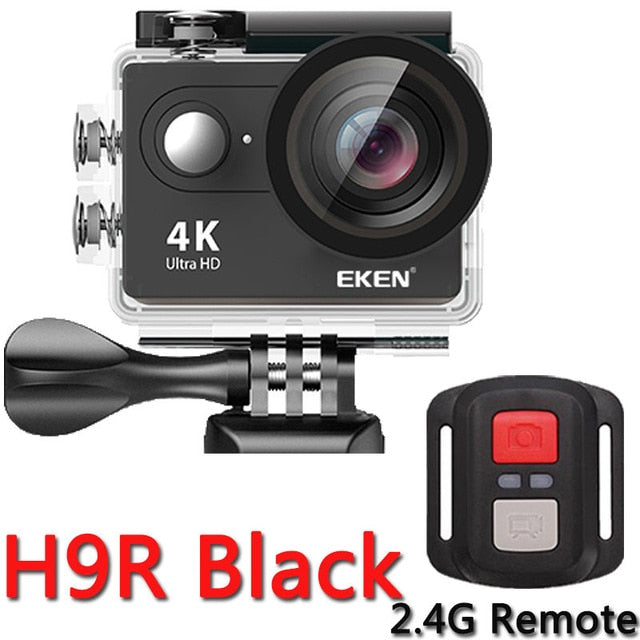 Eken original ação câmera eken h9r/h9 ultra hd 4 k wifi controle remoto esportes vídeo filmadora dvr dv ir à prova ddv água pro câmera