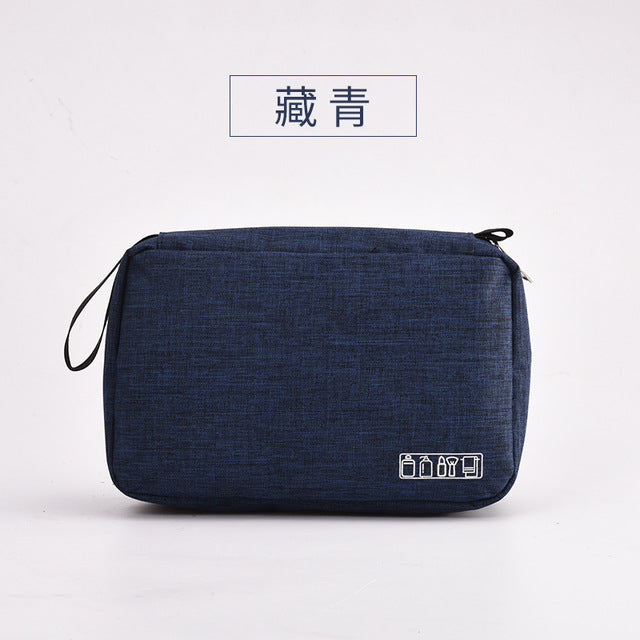 Simple letter travel bag Travel toiletries storage bag  Folding Hanging Toiletry Wash Organizer Pouch