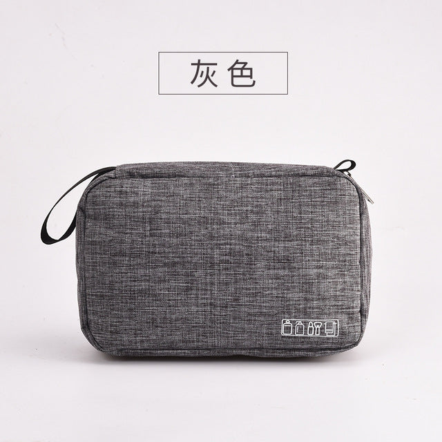 Simple letter travel bag Travel toiletries storage bag  Folding Hanging Toiletry Wash Organizer Pouch