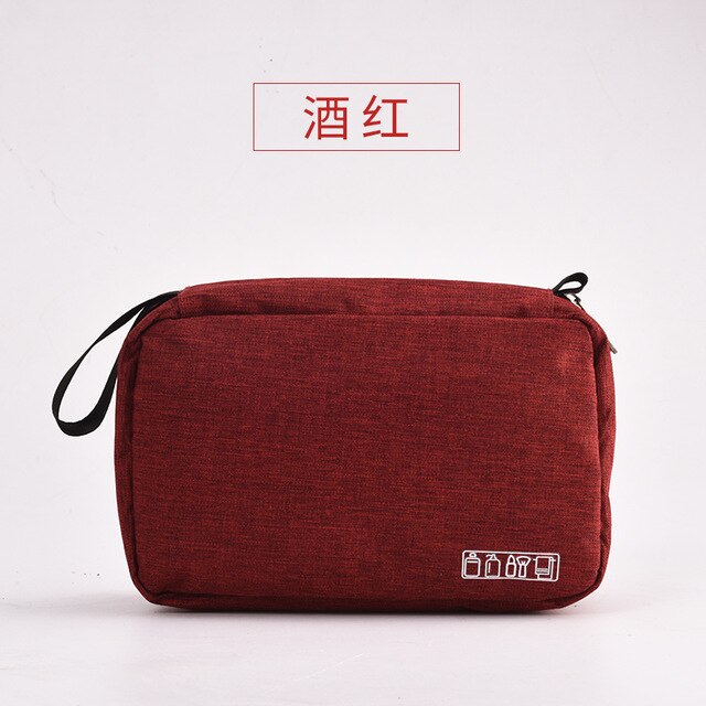 Simple letter travel bag Travel toiletries storage bag  Folding Hanging Toiletry Wash Organizer Pouch