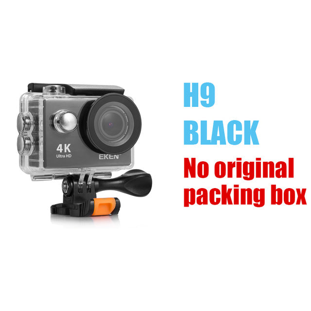 Nova chegada! original eken h9r/h9 ultra hd 4 k câmera de ação 30m à prova dwaterproof água 2.0 screen tela 1080p esporte câmera ir extrema pro cam