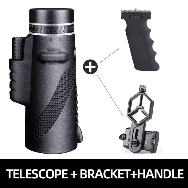 Powerful Monocular Long Range 1000m Telescope for Smartphone 40X60 Military Spyglass Zoom High Quality HD Hunting Optics Scope