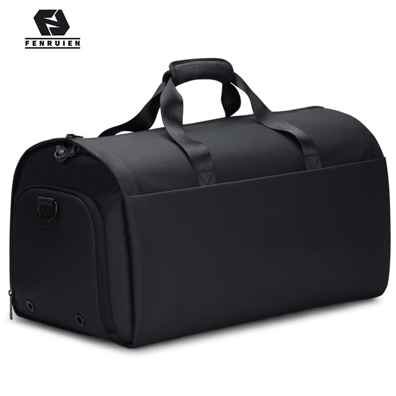 Fenruien New Men Multi-Function Large Capacity Travel Bag Suit Luggage Bag 17 Inch Laptop Waterproof Tote Bag With Shoe Pouch