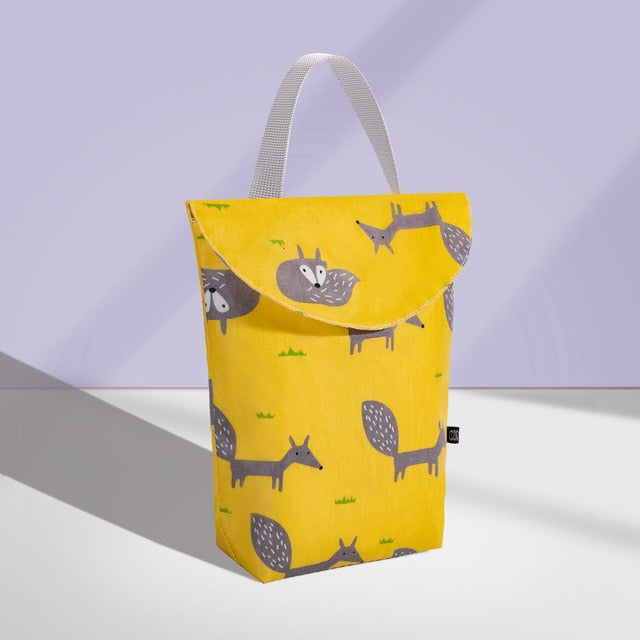 Sunveno Multifunktionale Baby Windel Organizer Wiederverwendbare Wasserdicht Fashion Prints Nass/Trocken Tasche Mummy Lagerung Tasche Reise Windel Tasche