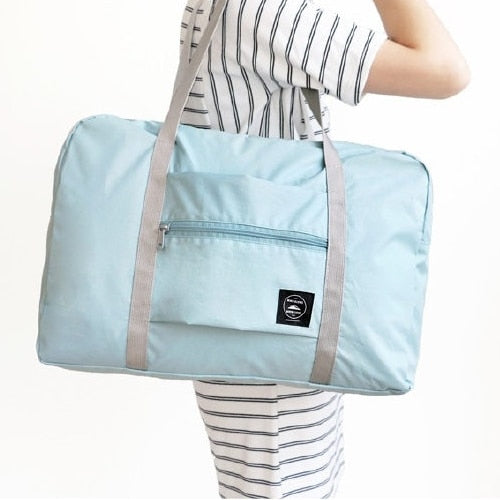 2020 nouveau nylon pliable sac de voyage unisexe grande capacité sac bagages femmes étanche sacs à main hommes sacs de voyage livraison gratuite