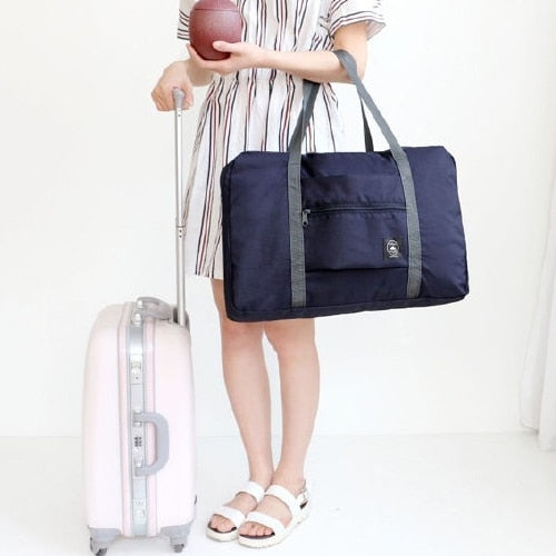 2020 nouveau nylon pliable sac de voyage unisexe grande capacité sac bagages femmes étanche sacs à main hommes sacs de voyage livraison gratuite