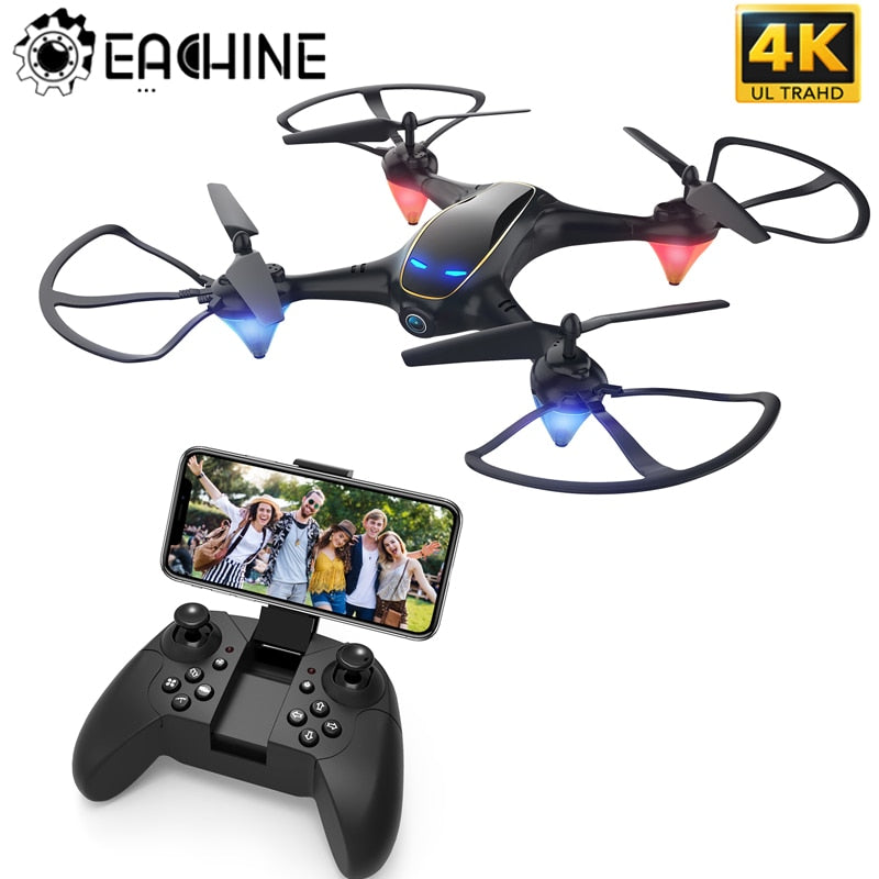 Eachine e38 wifi fpv rc zangão 4 k câmera de fluxo óptico 1080 p hd câmera dupla vídeo aéreo rc quadcopter aeronaves quadrocopter brinquedos