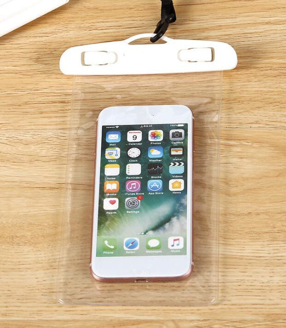New Travel Packing Waterproof Underwater Swiming Pouch Bag Pack Dry Cell Phone Card Money PVC Transparent Bag Pouch Case