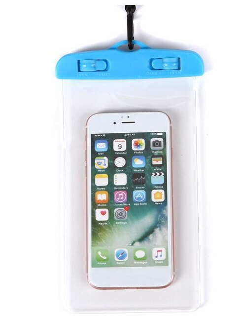 New Travel Packing Waterproof Underwater Swiming Pouch Bag Pack Dry Cell Phone Card Money PVC Transparent Bag Pouch Case
