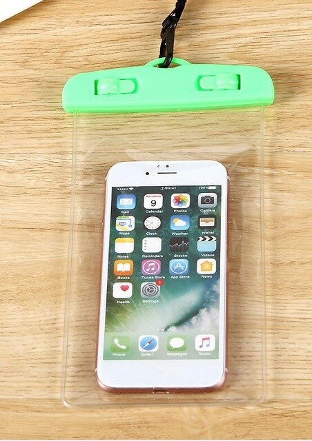 New Travel Packing Waterproof Underwater Swiming Pouch Bag Pack Dry Cell Phone Card Money PVC Transparent Bag Pouch Case