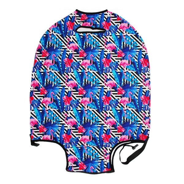 Flamingo Series Luggage Protective Cover Men's Women's Elastic Suitcase Travel Case Famale Trolley Dust Rain Bags Accessories