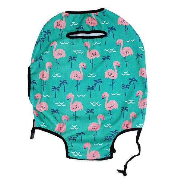 Flamingo Series Luggage Protective Cover Men's Women's Elastic Suitcase Travel Case Famale Trolley Dust Rain Bags Accessories